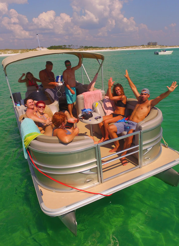 Paradise Pontoon Boat Rentals & Captain Services in